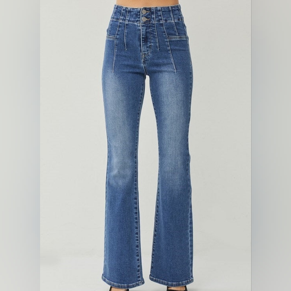 Risen Flare Jeans for Women